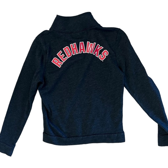 Victoria’s Secret Miami University Redhawks Bling 1/4 Zip Pullover NWOT Small - Picture 2 of 4